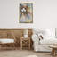 Cadre flottant Modern Watercolor Bird Nest, design par Stephanie Fielden-227946241-227946242