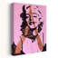 «Pink Pop Monroe», impression audacieuse et classique-1806712258