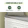 Hidden Shoe Bench with 2 Flip Drawers