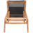 Lemuelah Teak Outdoor Armless Lounge Chair-86506432