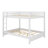 Queen-Over-Queen Sturdy Wooden Bunk Bed With Ladder & Safety Guardrail-14865873