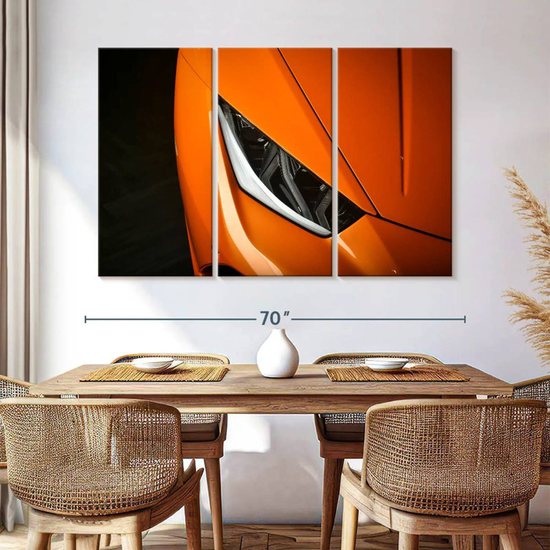 Mehar Car Headlights Close Up, 42" H x 65" W