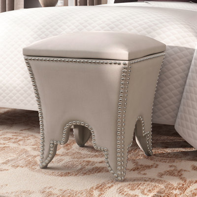 Harleysville 16.1 cm W Square Ottoman with Storage