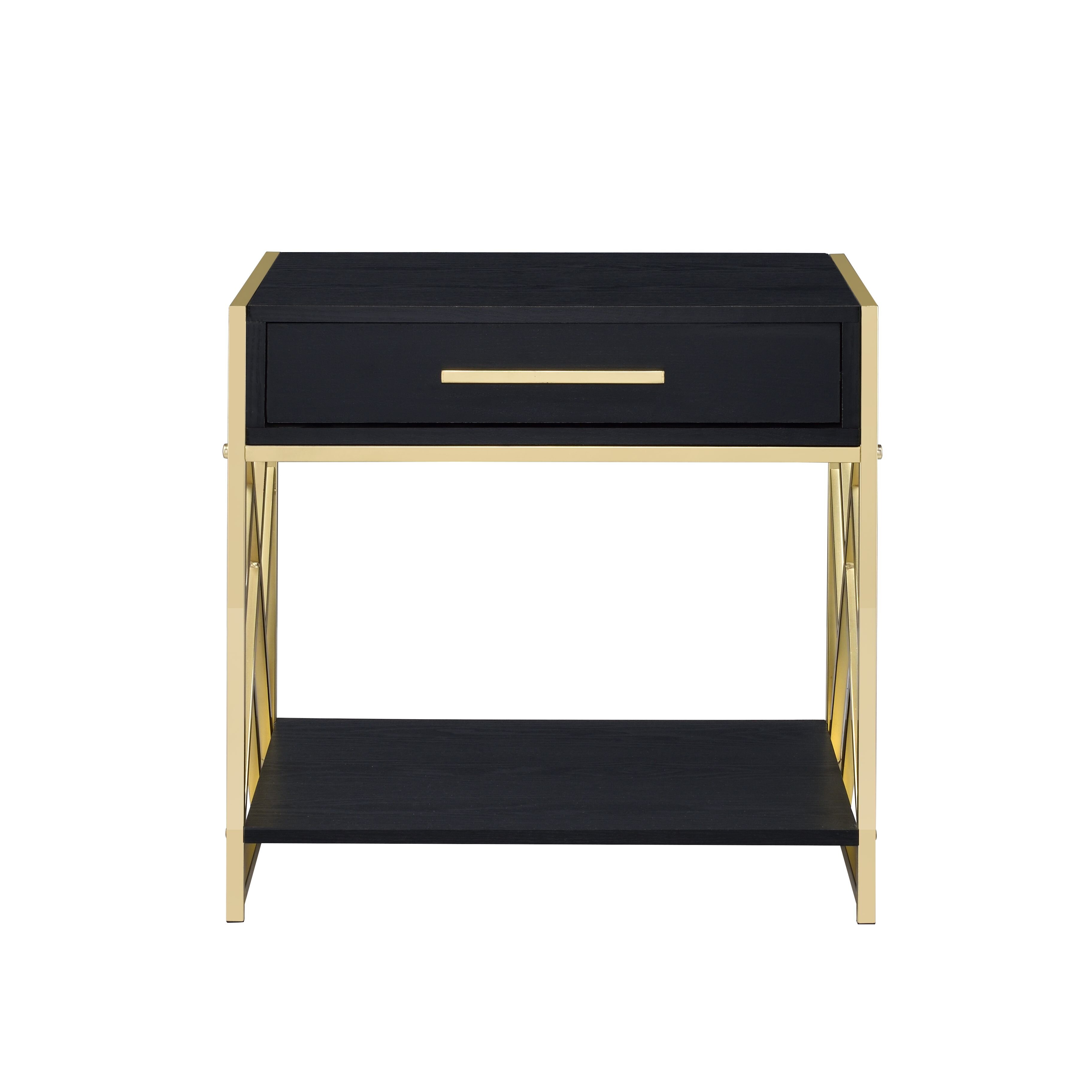 Everly Quinn Murgo Sled 1 - Drawer End Table with Storage | Wayfair