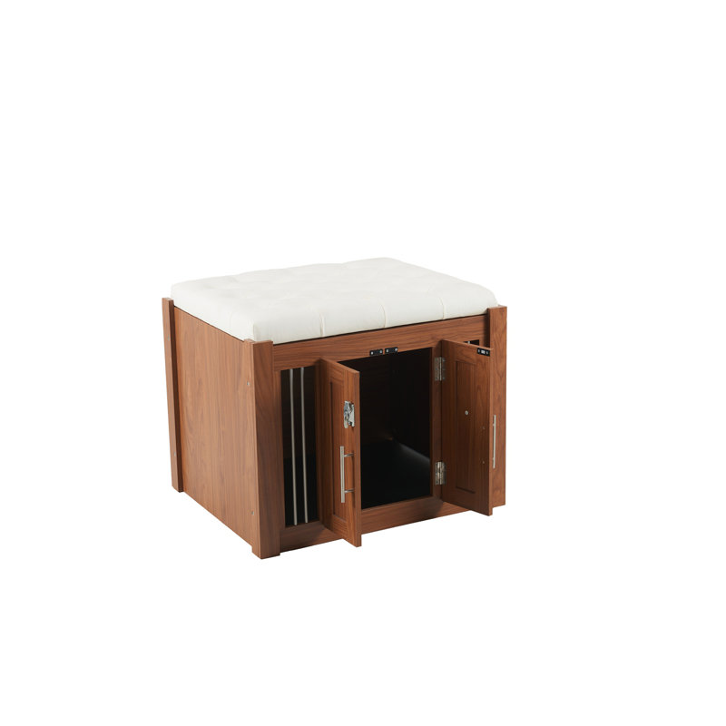 Cage pour chien 2 en 1 avec siège rembourré Furniture Style
