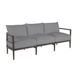 Santa Barbara 86.63" Wide Outdoor Patio Sofa with Cushions