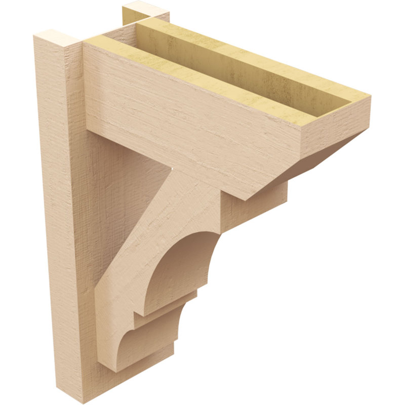Bois de cèdre brut Balboa Slat, H 18 po x l 6 po x P 14 po