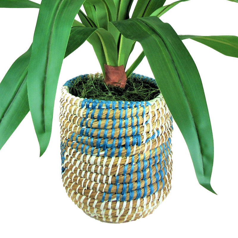 Plante artificielle en panier 36 po Lieschen