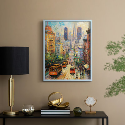 LANDSCAPES Series CCCLV Framed Print - Solid Wood