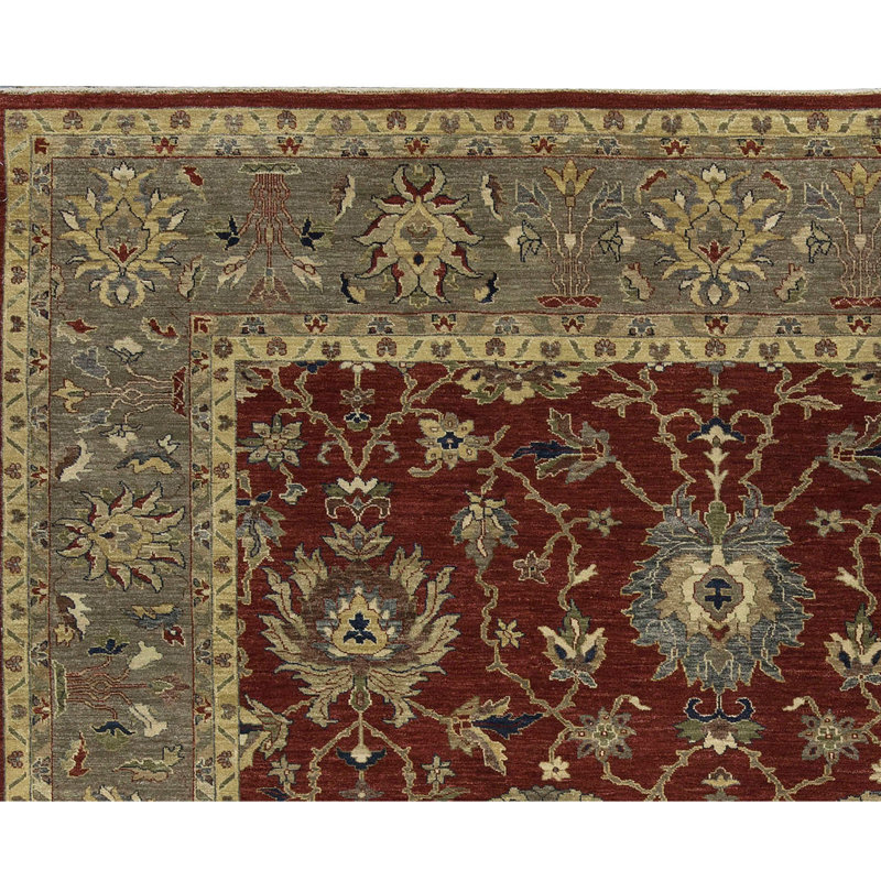 One-of-a-Kind Square 10' x 10' Hand Knotted Area Rug