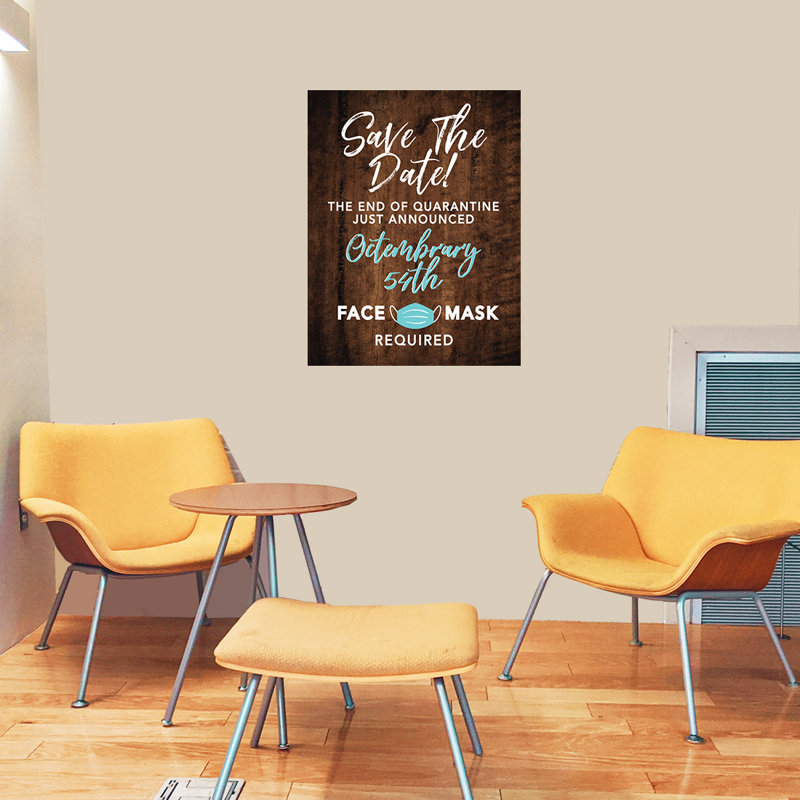 Text & Numbers Wall Decal