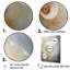 Bleu et blanc Nautilus Pearl Passage I sur toile-97052280-97052282