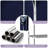 Portable Closet Organizers and Storage with Hanging & Folding Sections, Space-Saving Wardrobe Closet Organizer, Full-Cover Dustproof Hanging Clothing Rack for Bedroom, Apartment, Dorm-1897210310