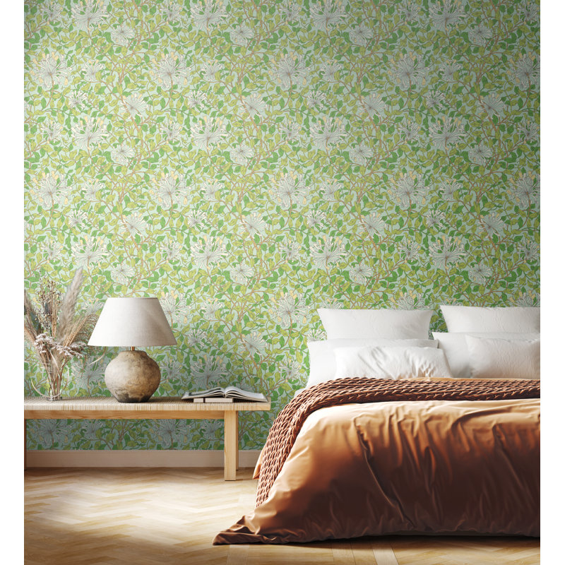 Padstow 10m x 50cm Matte Wallpaper Roll, Duckegg Blue