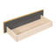 Lit de jour rembourré avec 2 tiroirs de rangement, structure de canapé-lit simple, aucun sommier nécessaire, tissu en lin-1132829439
