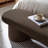 Orla Performance Velvet Bench In Taupe-106273826