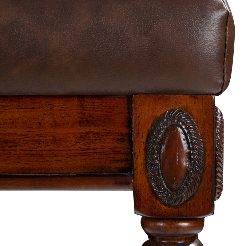 Lhrizi Solid Wood Accent Stool