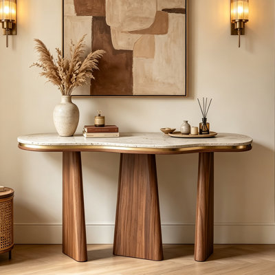 Wabi-Sabi Entryway Table