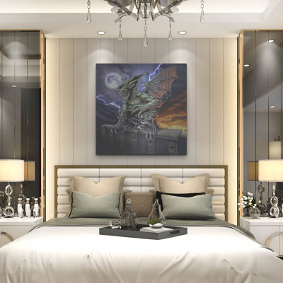 «Gargoyle 2» par Flyland Designs, art mural en métal