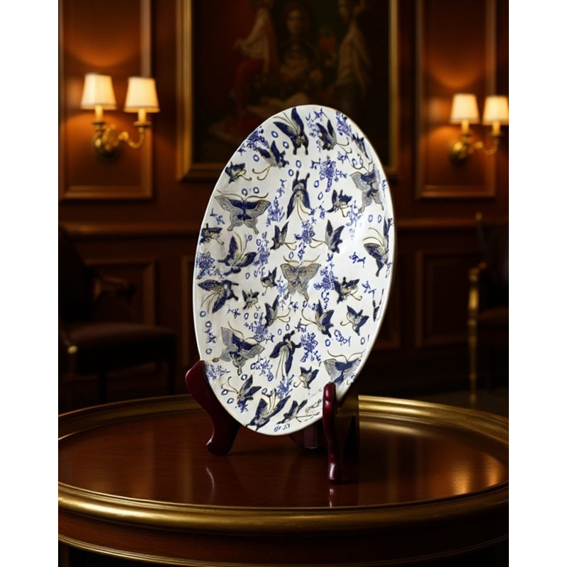 Porcelain China Decorative Plate 1