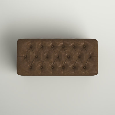 Banc de rangement en similicuir Ardice
