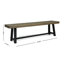 Banc d'extérieur en bois d'acacia