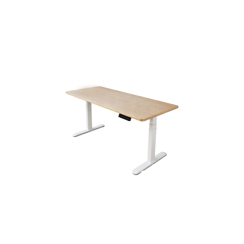 Bureau debout en bambou Caravel, Blanc