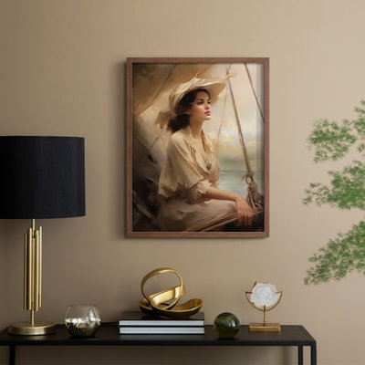 Reproduction encadrée WOMEN Series CDLxxxii - bois massif