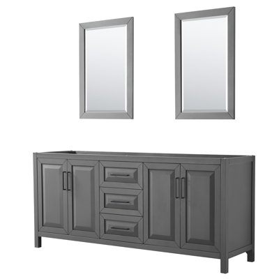 Daria 78.75'' W Double Bathroom Vanity Base