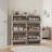 6-Flip Drawer Shoe Cabinet, Wooden Shoe Organizer with Adjustable Shelf, 18-24 Pairs Entryway Shoe Storage, Sturdy Shoe Cabinet for Hallway-1327945446-1327945451