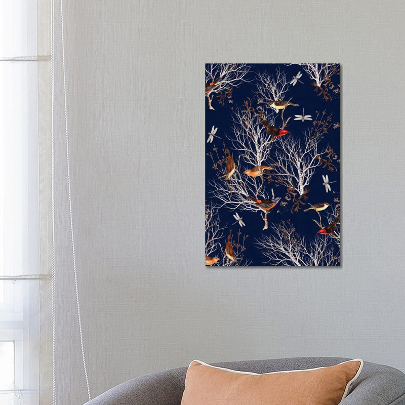 Floral Nature by Burcu Korkmazyurek - Wrapped Canvas Print, 66.04 cm H x 45.72 cm W x 1.91 cm D