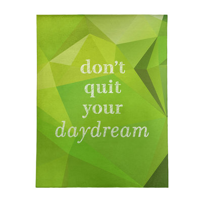 Quotes Chenille Indoor Rug