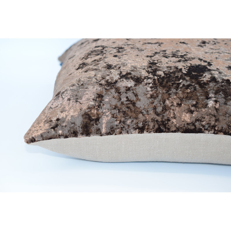 Waves Pillow Cover & Insert, Cocoa Brown