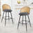 Augustinus Swivel Upholstered Counter & Bar Stool-831697711-831697745-831697749