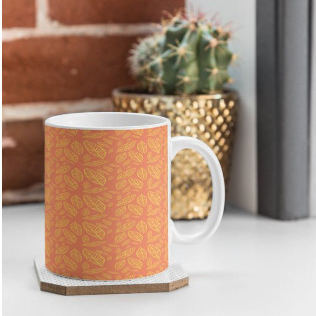 Grande tasse à café à motif chutes