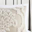 3 pièces d'édredon taupe très grand / très grand - rembourrage en chenille de coton 100% literie douce-118649969-118649971