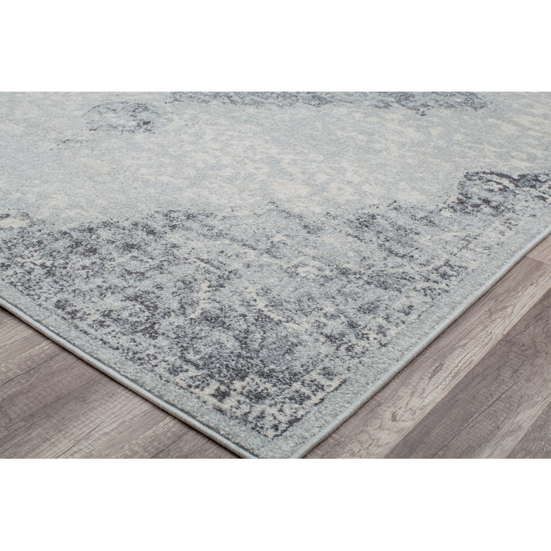 Tapis flocon de neige Hailey, Rectangle 8 pi x 10 pi