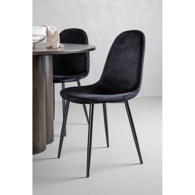 Balfor 4 - Person Dining Set, Black, Black