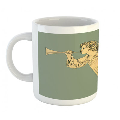 Grande tasse à café ange