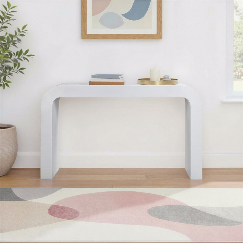 Baxley 54" Console Table, White