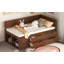 Lit de jour avec tiroirs et tablettes-869492105-869492104
