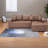 Modern Compression Sectionals Faux Leather Spacious L Shaped Sofa for Home