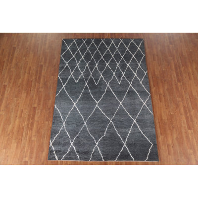 Tapis indien moelleux All-Over 6 x 9