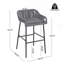 Set Of 2 Outdoor Patio Rope Barstool-563940369