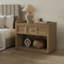 Tables de chevet l 30,7 po Helio avec 1 tiroir et 1 armoire de rangement ouverte-119845559-116235822