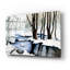 «Snow Trees» par Arie Reinhardt Taylor, art mural en verre acrylique,-1692156703