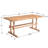 Dining Set Mid-Century Modern Wooden Table & Upholstered Chair Set For Home, Kitchen, Dining Room-112497317