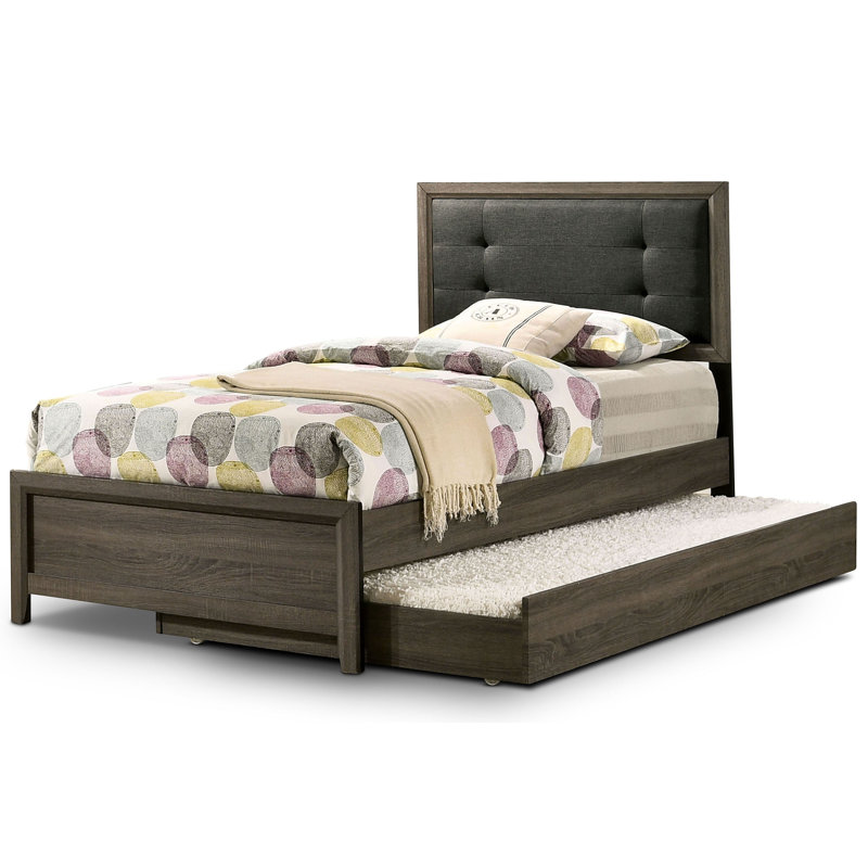 Wroblewski Panel Standard Bed with Trundle by 1 - Exclusive Brand