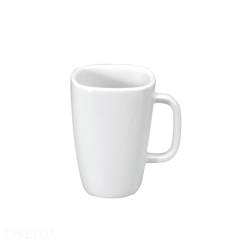 Tasses carrées crème 10 oz, par Buffalo