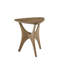 Table d'appoint triangulaire en bois